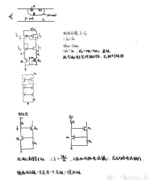 纯手写学习笔记 模拟CMOS集成电路设计入门（一）